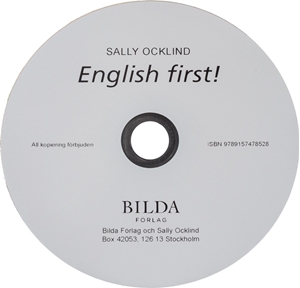 Bild på English first! - Cd- Reviderad upplaga