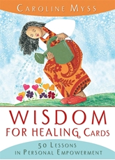 Bild på Wisdom for healing cards - 50 lessons in personal empowerment