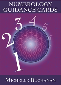 Bild på Numerology guidance cards - a 44-card deck and guidebook