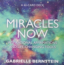 Bild på MIRACLES NOW: Inspirational Affirmations & Life-Changing Tools (62-card deck & guidebook)