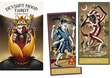 Bild på Deviant Moon Tarot: Premier Edition (78-Card Deck & Custom Spread Sheet)
