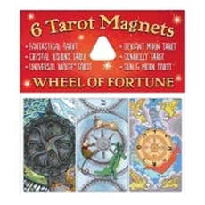 Bild på Tarot Magnets: Wheel of Fortune (package of 6)