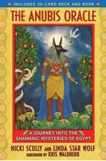 Bild på Anubis Oracle: A Journey Into The Shamanic Mysteries Of Egypt (35-Card Deck & Book)