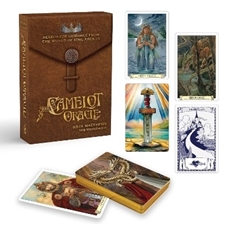 Bild på The Camelot Oracle: Search for Guidance from the World of King Arthur (Oracle Kit Box Set with 46 Cards and Guide Book)