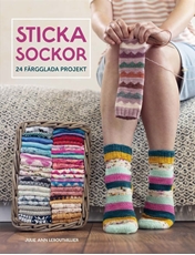 Bild på Sticka sockor : 24 färgglada projekt