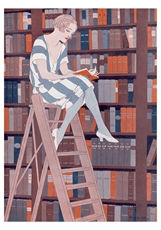 Bild på Reginald Higgins: The Blue Stocking Notecard