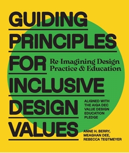 Bild på Guiding Principles for Inclusive Design Values: Reimagining Design Practice and Education - Aligned with the AIGA DEC Value Design Education Pledge