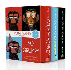 Bild på So Grumpy: Grumpy Monkey Board Book Boxed Set: Grumpy Monkey; Grumpy Monkey Party Time!; Grumpy Monkey Up All Night