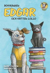 Bild på Bokhunden Edgar och katten Lollo