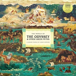 Bild på Pussel The World of the Odyssey & Other Greek Myths 1000 bitar