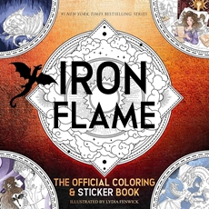 Bild på Iron Flame: The Official Coloring & Sticker Book